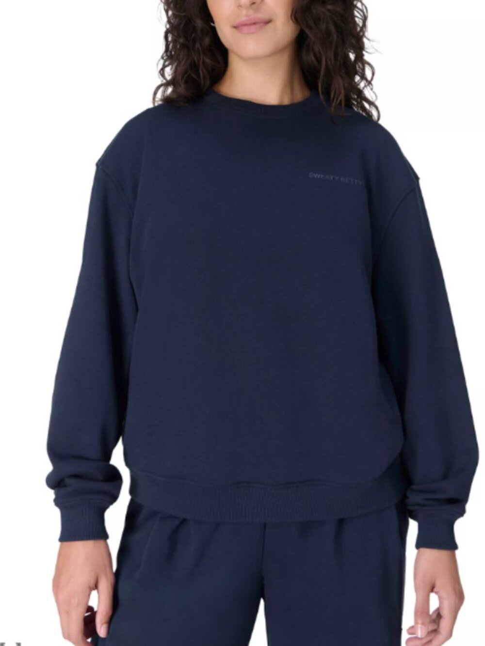 NWT Sweaty Betty Revive Casual Crew Neck Sweatshirt size S/M